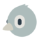 Bird emoji on Mozilla